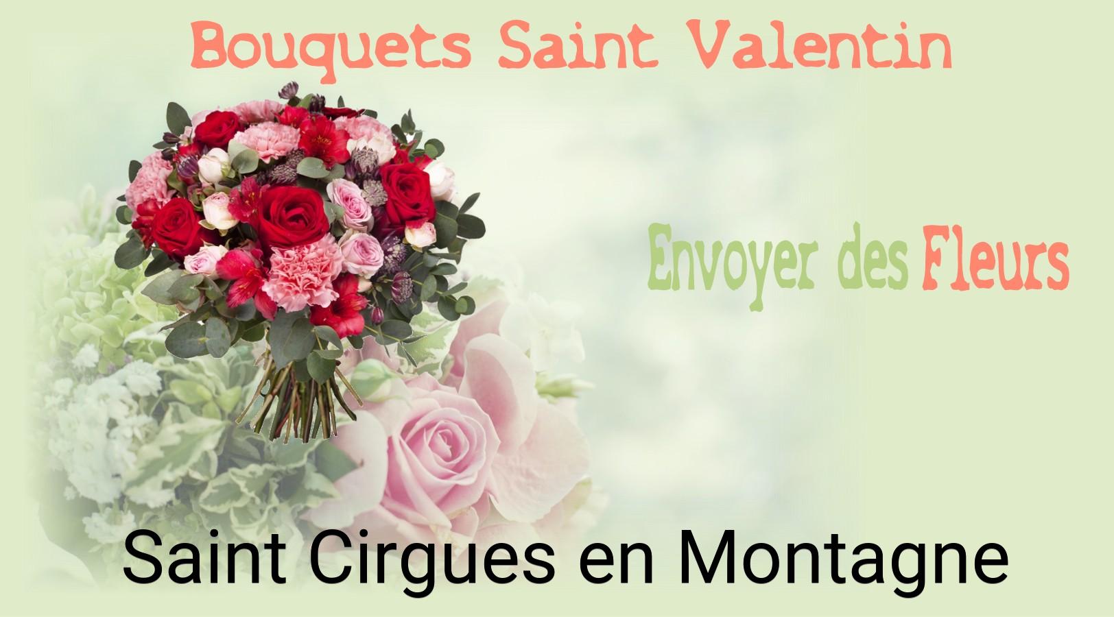 Roses de Saint-Valentin livrées à Saint-Cirgues-en-Montagne